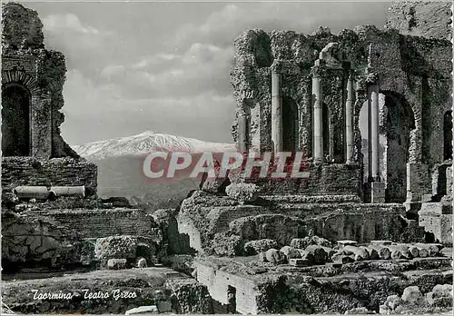 Cartes postales moderne Taormina Teatro Greco Le Theatre grec