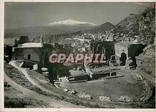Cartes postales moderne Taormina Teatro Greco romano
