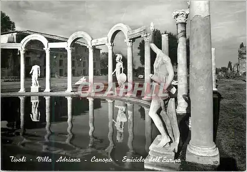 Cartes postales moderne Tivoli Villa Adriana Canopo Emiciclo dell'Euripo Hemycicle de l'Euripe