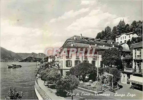 Cartes postales moderne Tremezzo Lago di Como Lungo Lago