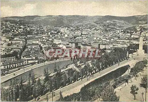 Cartes postales moderne Trieste Panorama cal Parco delle Rimembrenze e Fontena Luminose