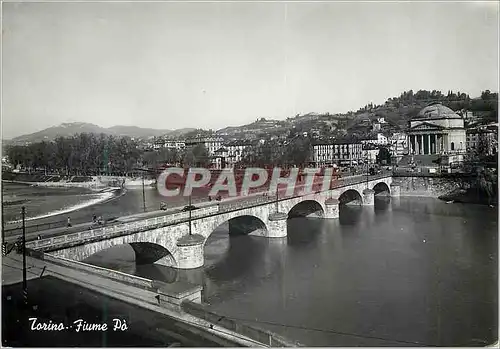 Cartes postales moderne Torino Fiume Po