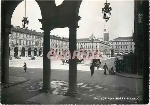 Cartes postales moderne Torino Piazza S Carlo