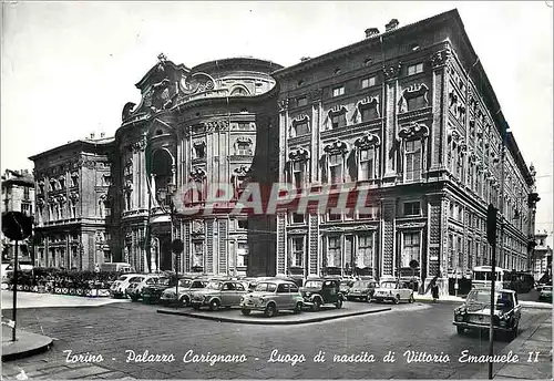 Cartes postales moderne Torino Palazzo Carignano Luogo di nascita di Vittorio Emanuele II