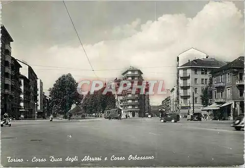 Cartes postales moderne Torino Corsa Duca degli Abruzzi e Corso Orbassans