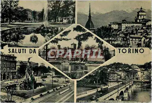Cartes postales moderne Torino Un salut de Turin Saluti Da