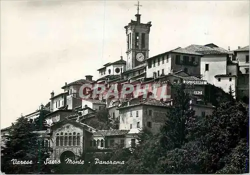 Moderne Karte Varese Sacro Monte Panorama