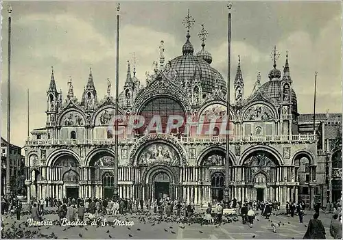 Cartes postales moderne Venezia Basilica di S Marco Basilique de S Marco