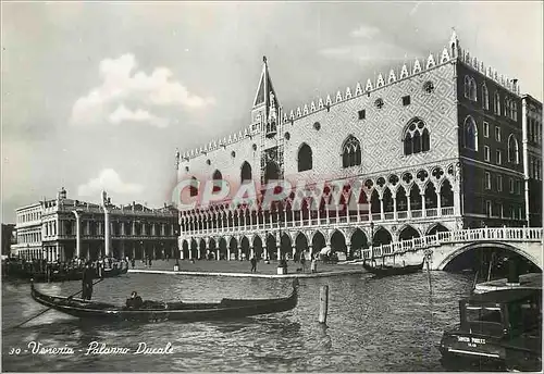 Cartes postales moderne Venezia Palazzo Ducale Bateaux