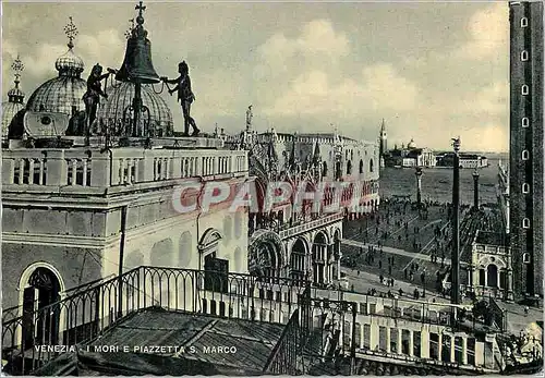 Cartes postales moderne Venezia Mori E Piazzetta S Marco Les Maures et la Piazzetia S Marco