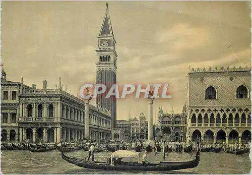 Moderne Karte Venezia Vue general Bateau