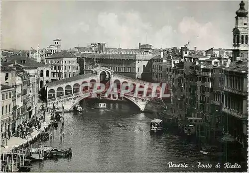 Moderne Karte Venezia Ponte di Rialto