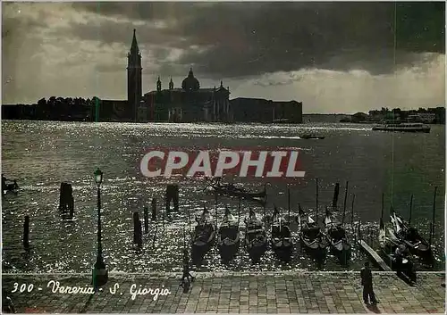 Cartes postales moderne Venezia S Giorgio Bateaux