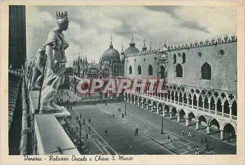 Cartes postales moderne Venezia Palazzo Ducale e Chiesa S Marco