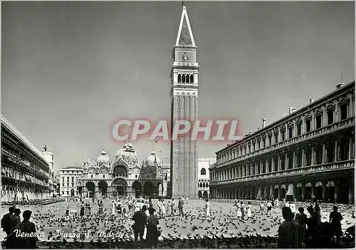 Moderne Karte Venezia Piazza S Marco Saint Marcus Place Venice