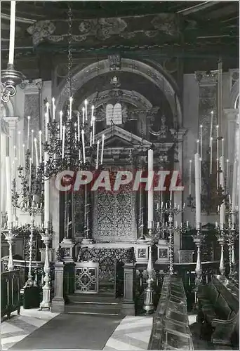 Cartes postales moderne Venezia Temple espagnol Arche sainte avec les rouleaux de la Thorah