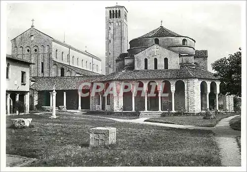Moderne Karte Venezia Torcello Cattedrale di S Maria Assunta e Chiesa di S Fosca