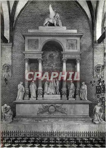 Moderne Karte Venezia Basilica di S M Gloriosa dei Frari Monumento a Tiziano (Luigi e Pietro Zandomenighi)