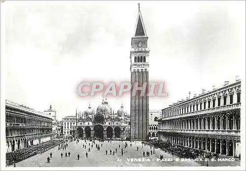 Moderne Karte Venezia Piazza e Basilica D S Marco