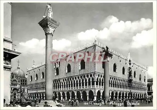 Moderne Karte Venezia Palazzo Ducale Palais Ducale