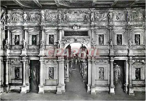 Cartes postales moderne Venezia Vicenza Teatro olimpico La Scena (Palladio 1582)