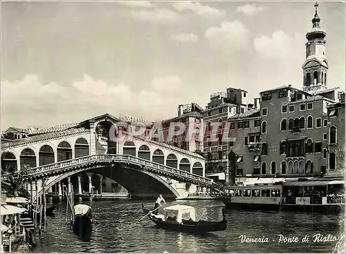 Moderne Karte Venezia Pont de Rialto