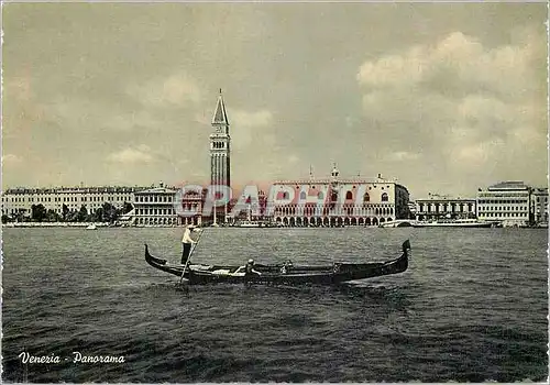 Moderne Karte Venezia Vue Generale Bateau