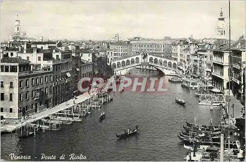 Moderne Karte Venezia Pont de Rialto