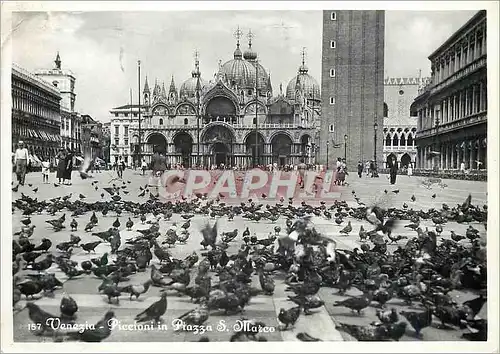 Moderne Karte Venezia Piccioni in Piazza S Marco