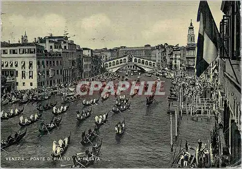 Cartes postales moderne Venezia Piazza S Marco Bateaux