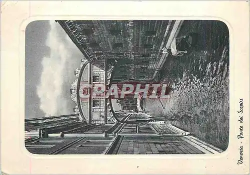 Cartes postales moderne Venezia Ponte dei Saspiri Pont des Sospiri Bateaux