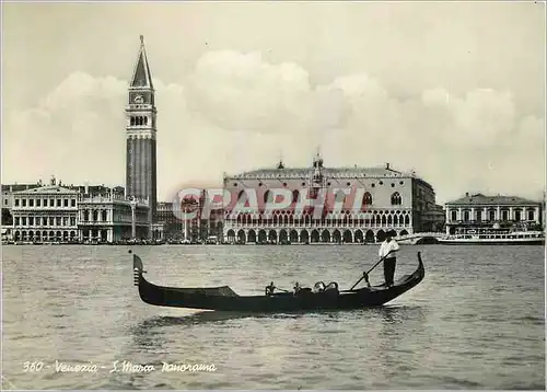 Moderne Karte Venezia S  Marco Panorama Bateau