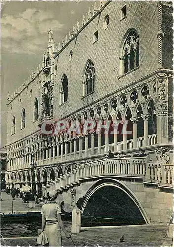 Cartes postales moderne Venezia Palais Ducal Timbres Taxe
