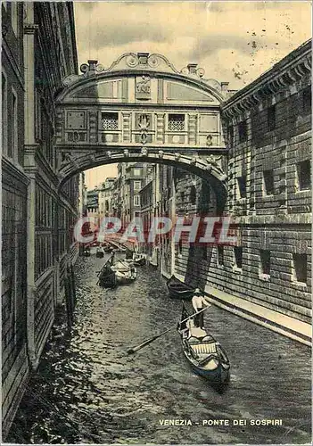 Cartes postales moderne Venezia Ponte dei Sospiri Le Pont des Sospiri
