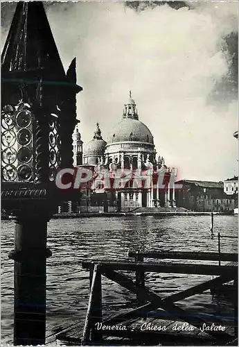 Moderne Karte Venezia Chiesa della Salute Le Grand Canal Eglise de la Salute
