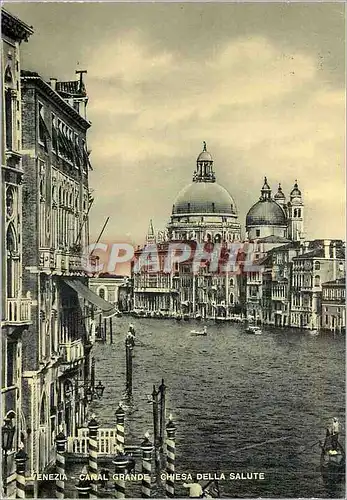 Cartes postales moderne Venezia Canal Grande Chiesa Della Salute Canal Grande et Eglise de la Salute