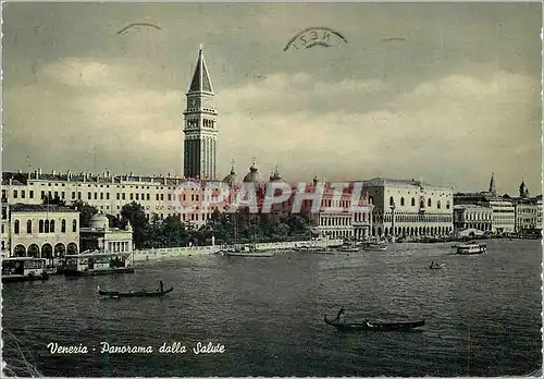 Cartes postales moderne Venezia Vue generale prise de la Salute Bateau