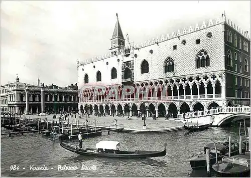 Moderne Karte Venezia Panorama Bateau