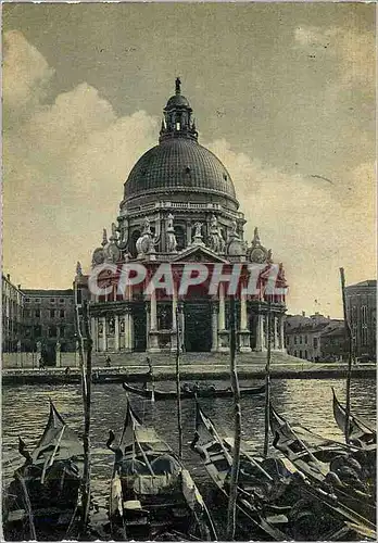 Cartes postales moderne Venezia Eglise Madonna della Salute Bateaux