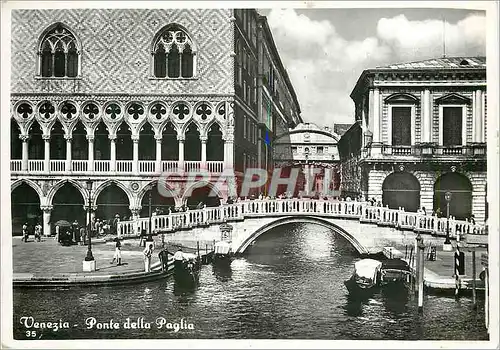 Cartes postales moderne Venezia Ponte della Paglia