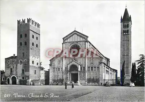 Cartes postales moderne Verona Chiesa di S Zeno Eglise de S Zeno