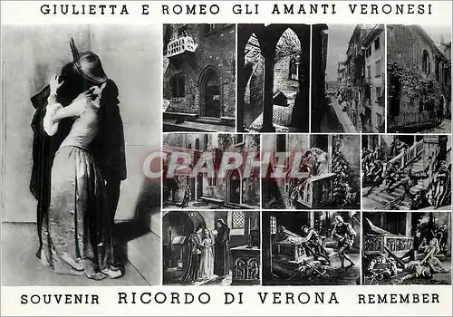 Cartes postales moderne Verona Souvenir Ricordo di Verona Remember