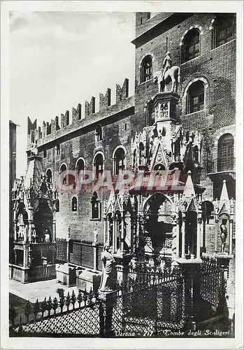 Cartes postales moderne Verona Tombe degli Scaligeri