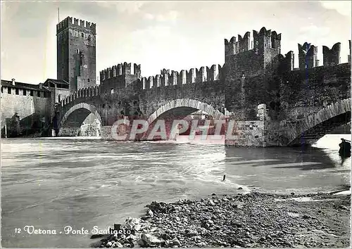 Cartes postales moderne Verona Ponte Sculigero