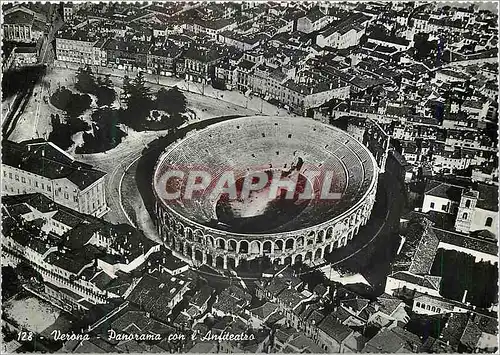 Cartes postales moderne Verona Panorama con l'Anfiteratro
