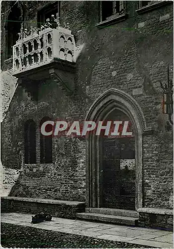 Cartes postales moderne Verona Particolare Gasa di Giulietta dei Capuleti Lo storico Balcone