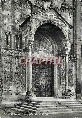 Cartes postales moderne Verona Portale San Zeno