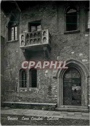Cartes postales moderne Verona Casa Capuleti Balcone