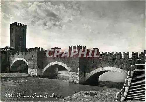 Cartes postales moderne Verona Ponte Scaligezo