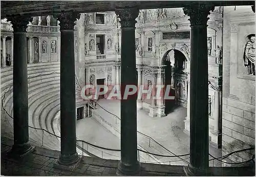 Cartes postales moderne Vicenza Teatro Olimpico (Palladio 1582) Veduta dalle Logge